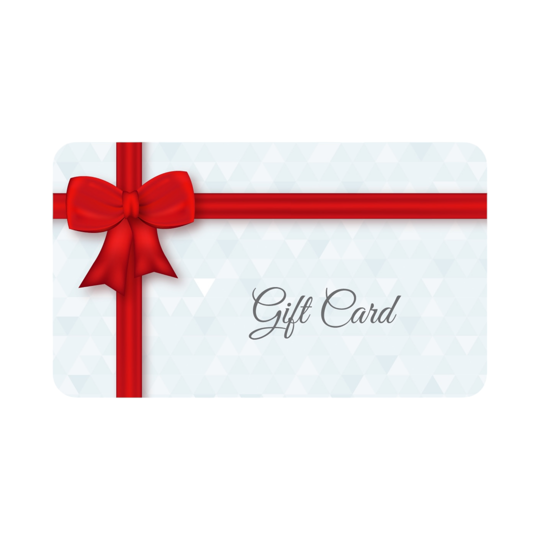Anhem e-Gift Card design featuring a festive red bow on a light-colored background, ideal for gifting and versatile shopping.