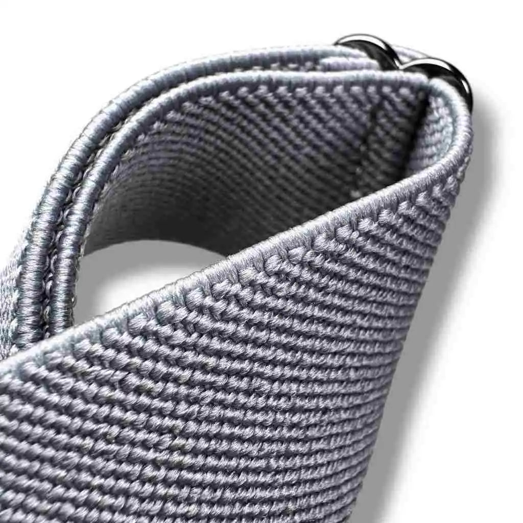 apple watch bands nylon up close of the weave  How Long Do Apple Watch Bands Last? anhem.myshopify.com