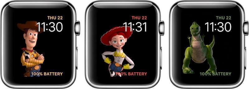 Anhem - Apple watch new update with WatchOS4 brings Toy Story animated faces