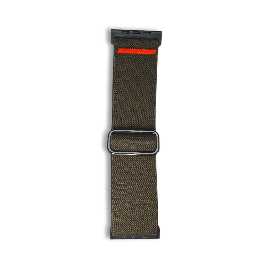 anhem forest green nylon apple watch band for ultra watch with adjustable buckle