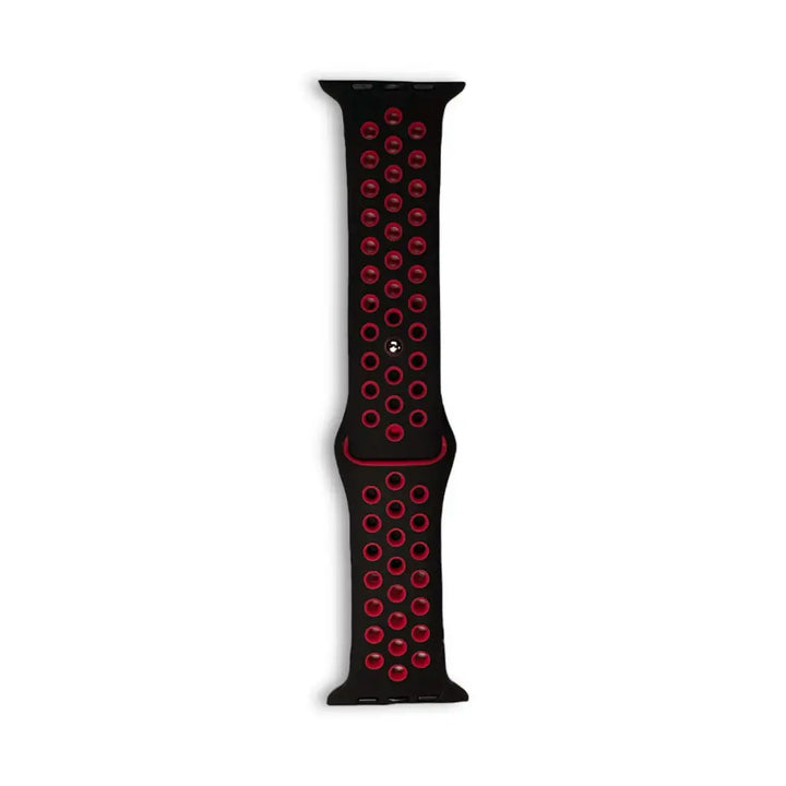 Aero Silicone Strap  anhem.myshopify.com  Red / Black / 44/45/46/49MM (Large Watch)