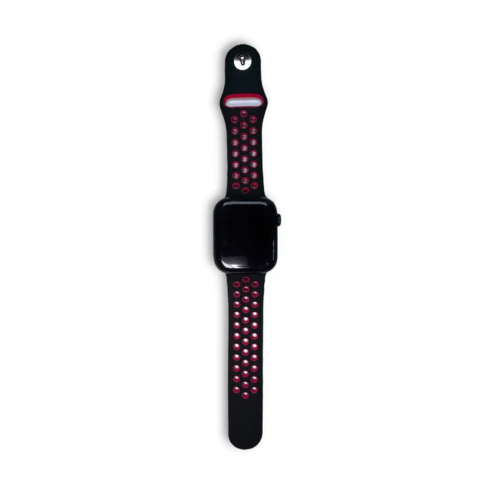 Aero Silicone Strap  anhem.myshopify.com  Red / Black / 38/40/41/42MM (Small Watch)