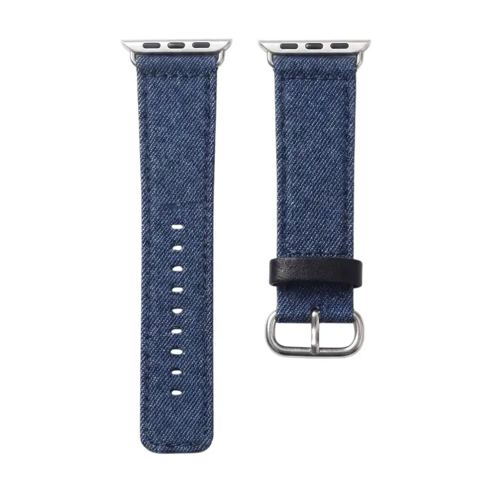 Denim Leather Strap  anhem.myshopify.com  Blue / 38/40/41/42MM (Small Watch)