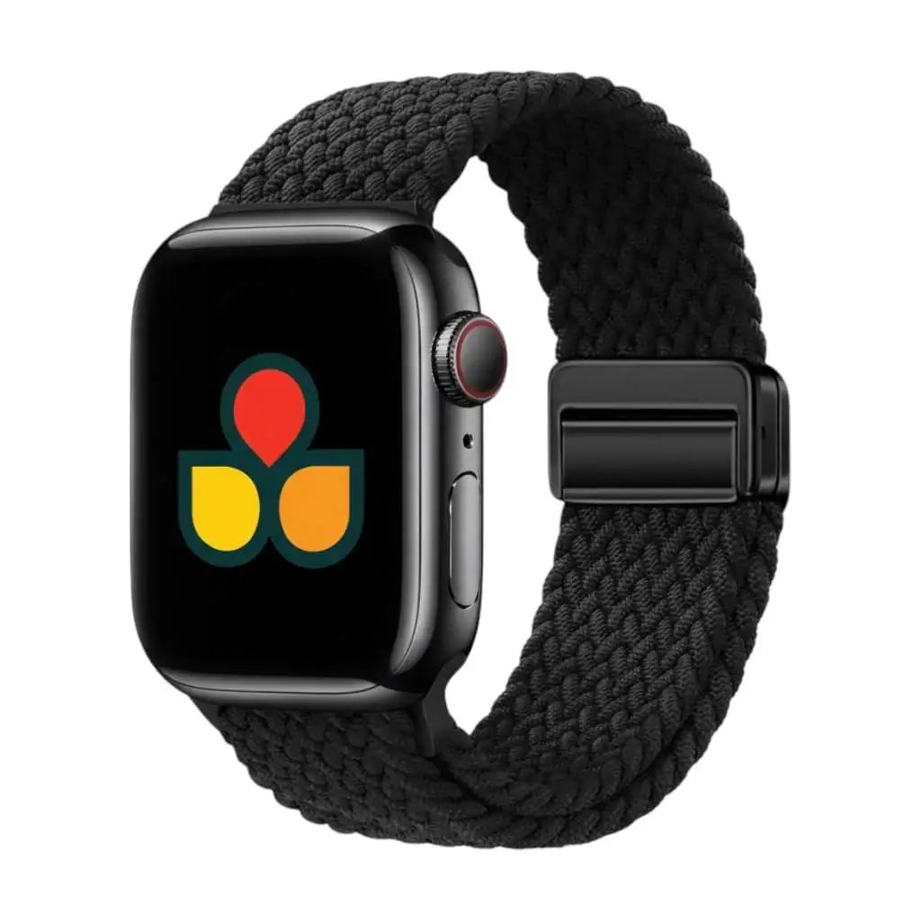 Braided Magnetic Strap  anhem.myshopify.com  Black / 44/45/46/49MM (Large Watch)