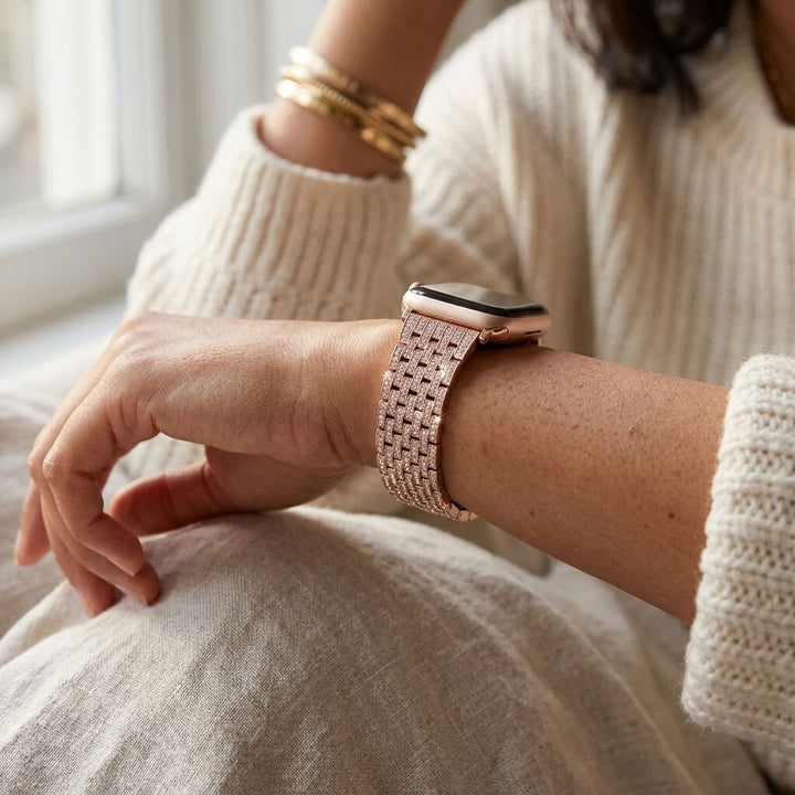 Crystal Steel Strap - Apple Watch Band - Anhem