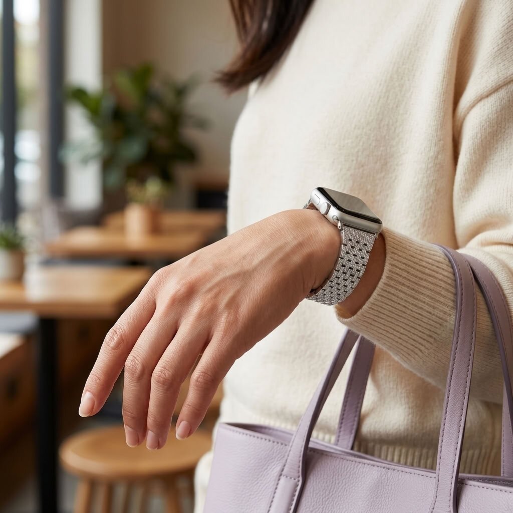 Crystal Steel Strap - Apple Watch Band - Anhem