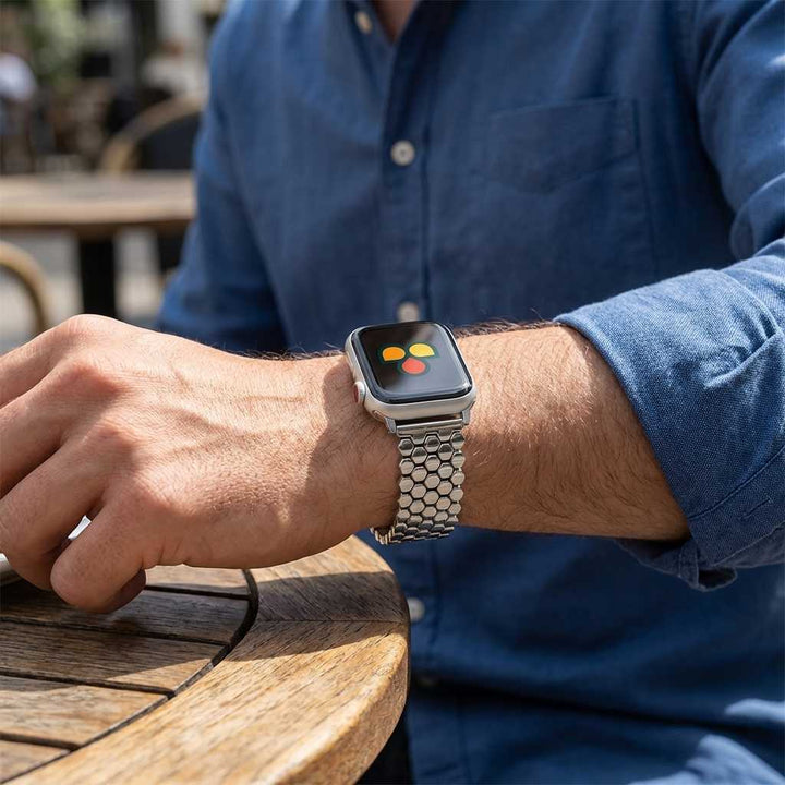 Honeycomb Metal Strap