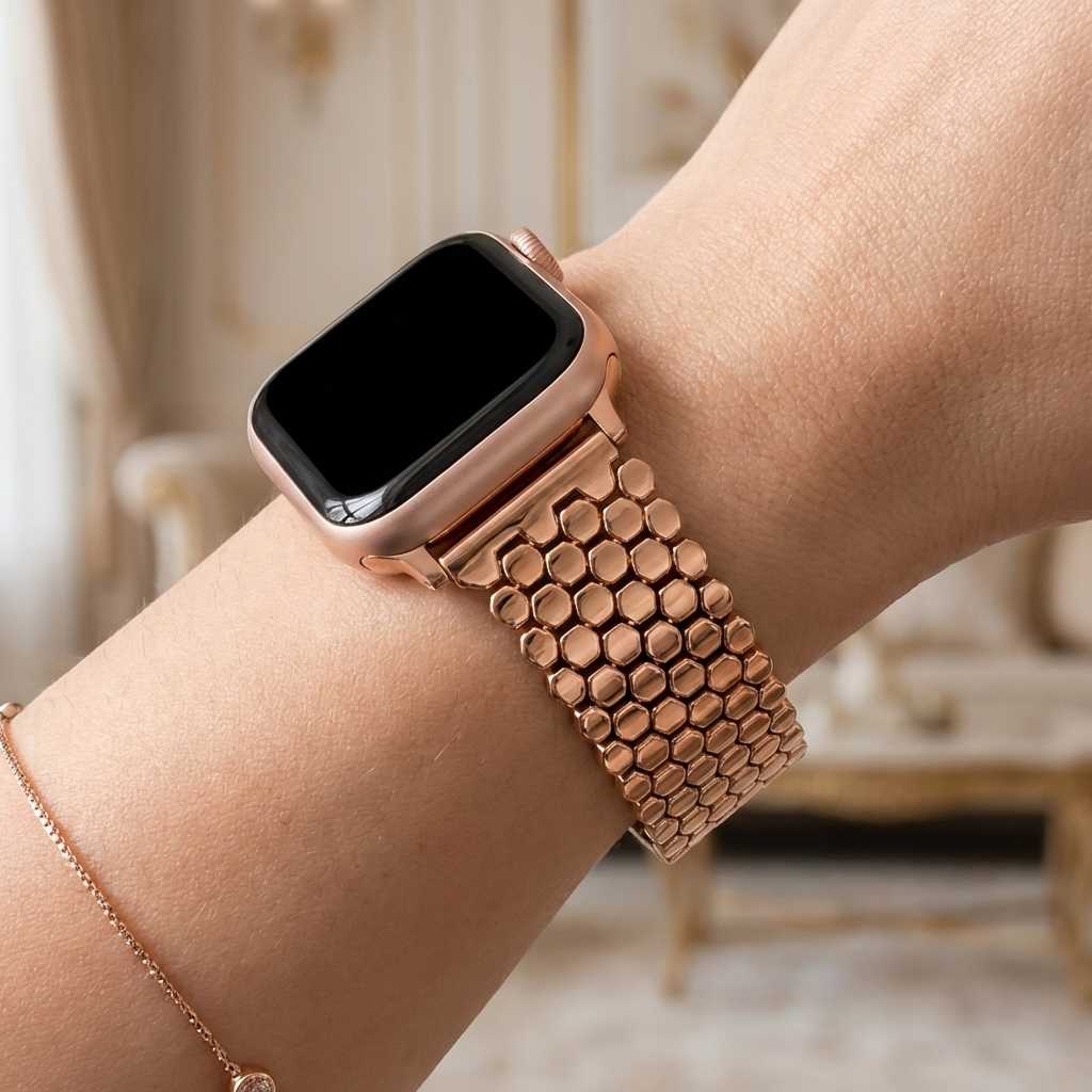 Honeycomb Metal Strap