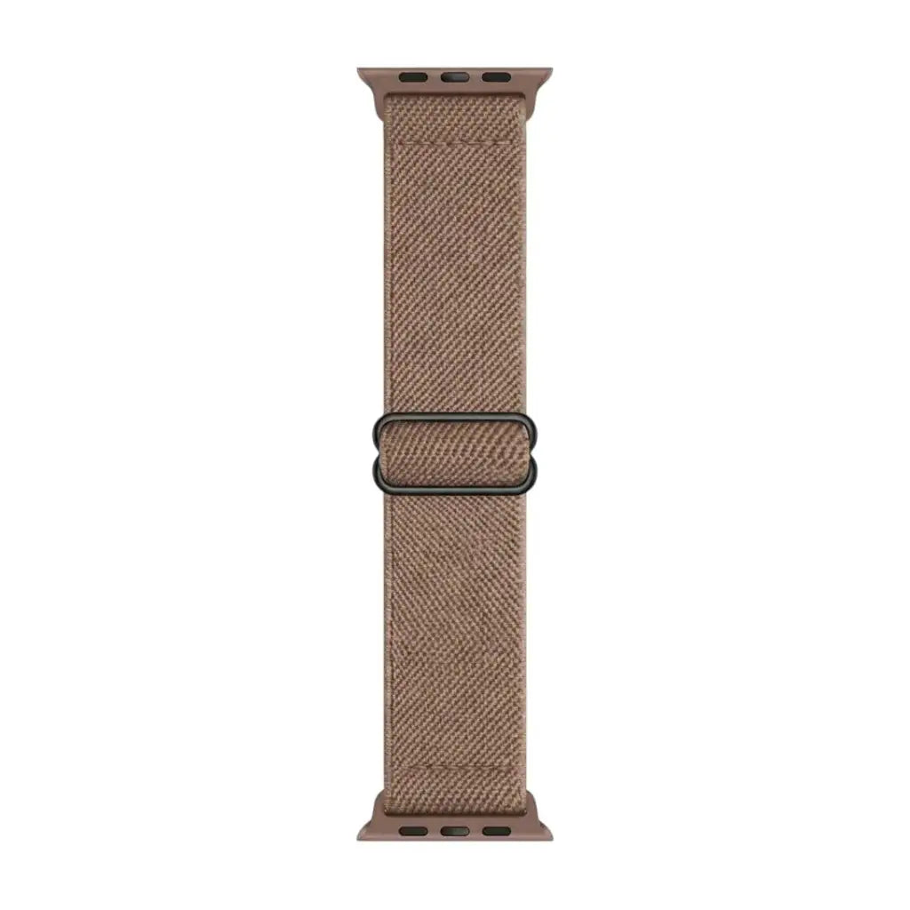 Flex Nylon Strap  anhem.myshopify.com  Light Brown / Black Buckle / 38/40/41/42MM (Small Watch)