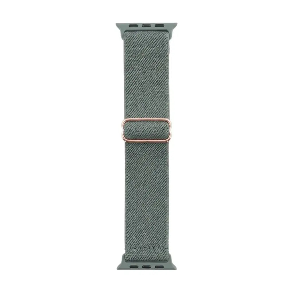 Flex Nylon Strap  anhem.myshopify.com  Pine Green / Rose Gold Buckle / 38/40/41/42MM (Small Watch)