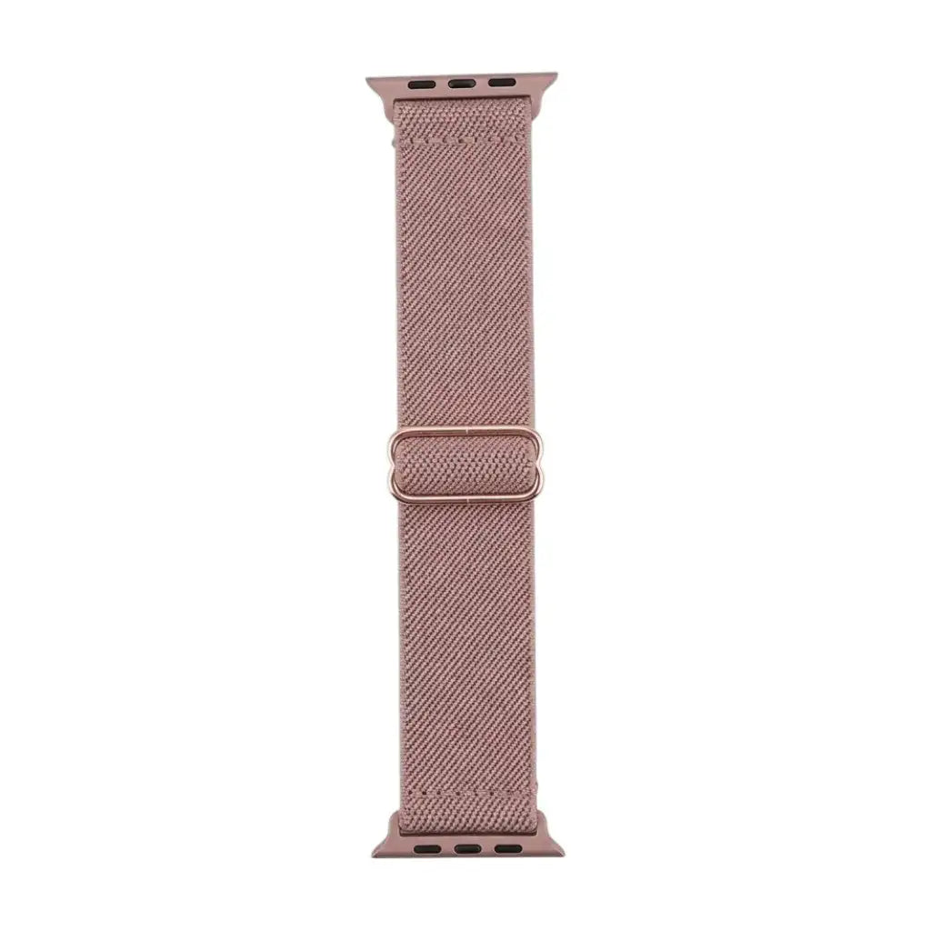 Flex Nylon Strap  anhem.myshopify.com  Pink Brown / Rose Gold Buckle / 38/40/41/42MM (Small Watch)