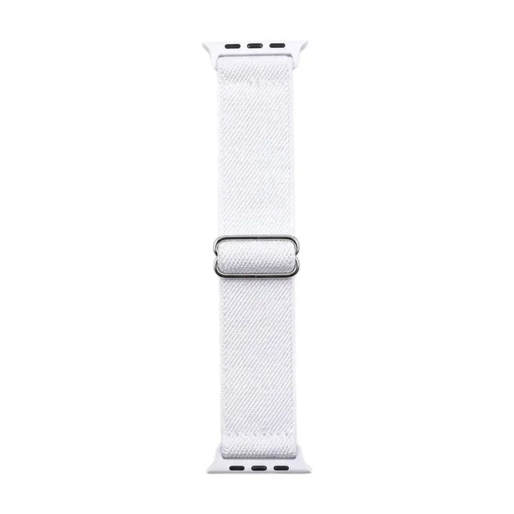 Flex Nylon Strap  anhem.myshopify.com  White / Silver Buckle / 38/40/41/42MM (Small Watch)