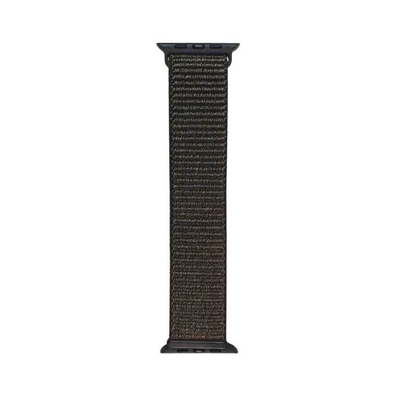 Deep navy Velcro Nylon Band for Apple Watch from Anhem, designed for comfort and style as part of the Velcro Sport Loop.
