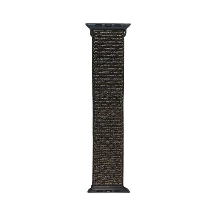 Deep navy Velcro Nylon Band for Apple Watch from Anhem, designed for comfort and style as part of the Velcro Sport Loop.