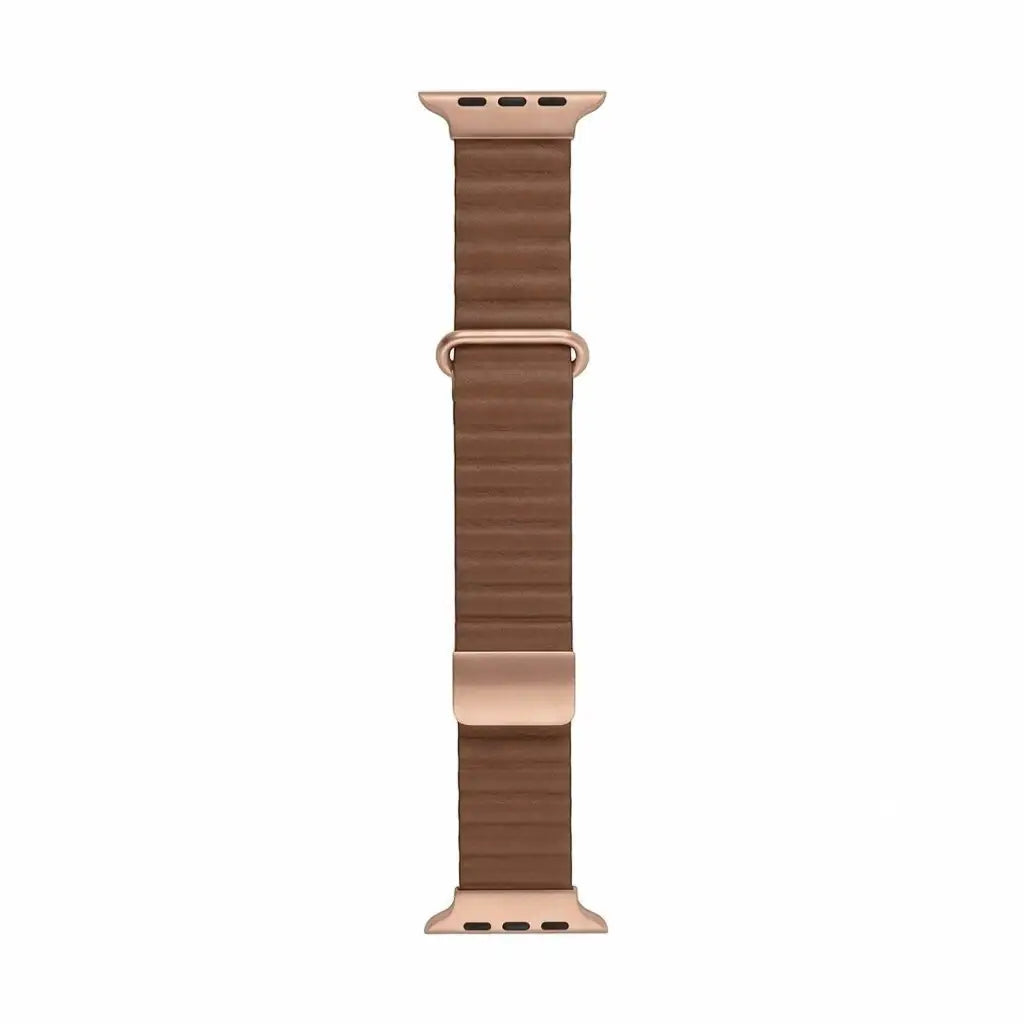 Mag Leather Strap  anhem.myshopify.com  Brown / 38/40/41/42MM (Small Watch)
