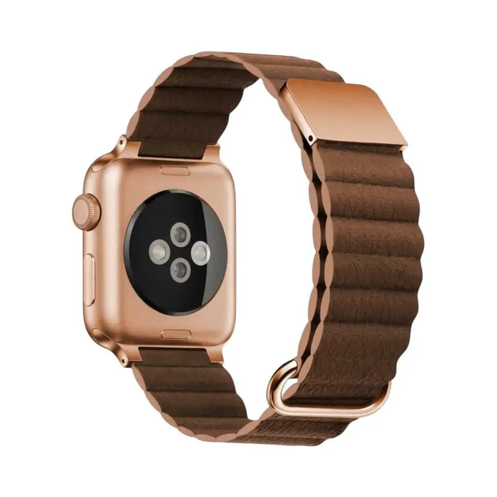 Mag Leather Strap  anhem.myshopify.com  Brown / 44/45/46/49MM (Large Watch)
