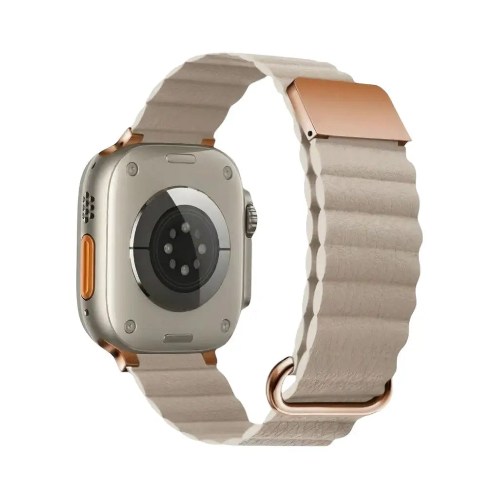 Mag Leather Strap  anhem.myshopify.com  Khaki / 44/45/46/49MM (Large Watch)