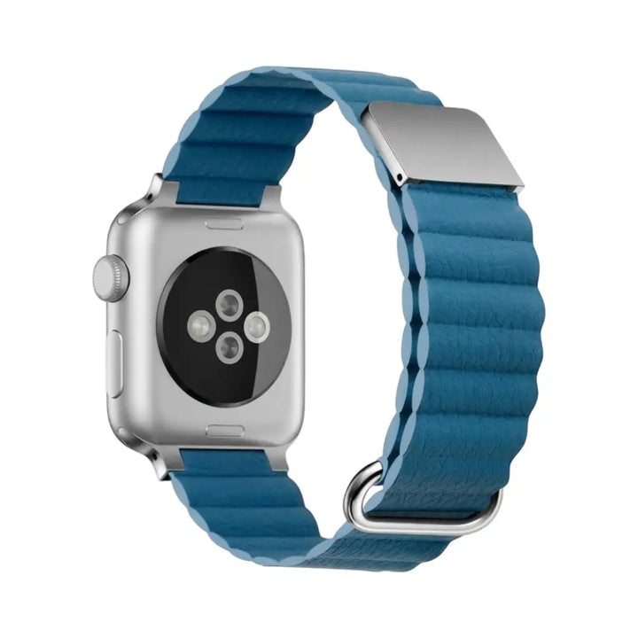 Mag Leather Strap  anhem.myshopify.com  Light Blue / 44/45/46/49MM (Large Watch)