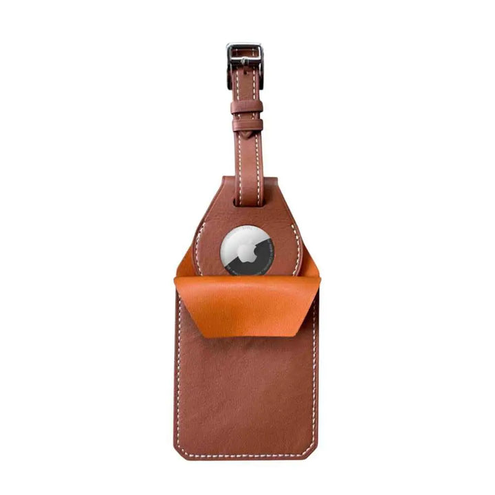 anhem leather tag holder for airtag  Best AirTags for Luggage holder anhem.myshopify.com  Luggage Tag & Holder for Tracker  anhem.myshopify.com