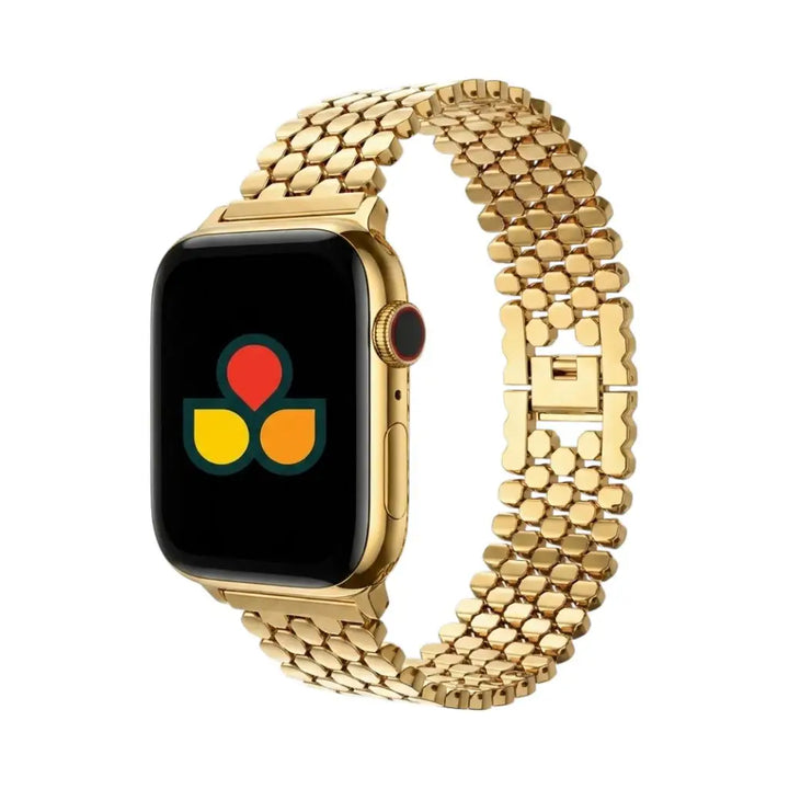Honeycomb Metal Strap  anhem.myshopify.com  Gold / 44/45/46/49MM (Large Watch)