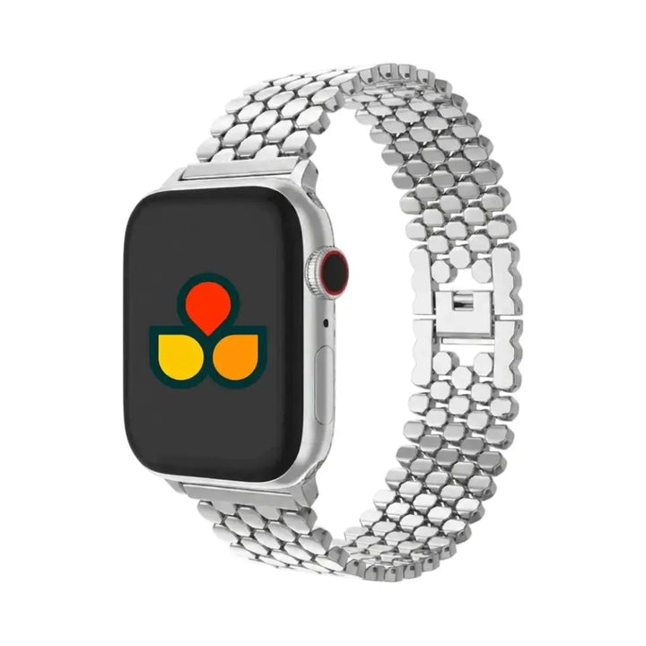 Honeycomb Metal Strap  anhem.myshopify.com  Silver / 44/45/46/49MM (Large Watch)