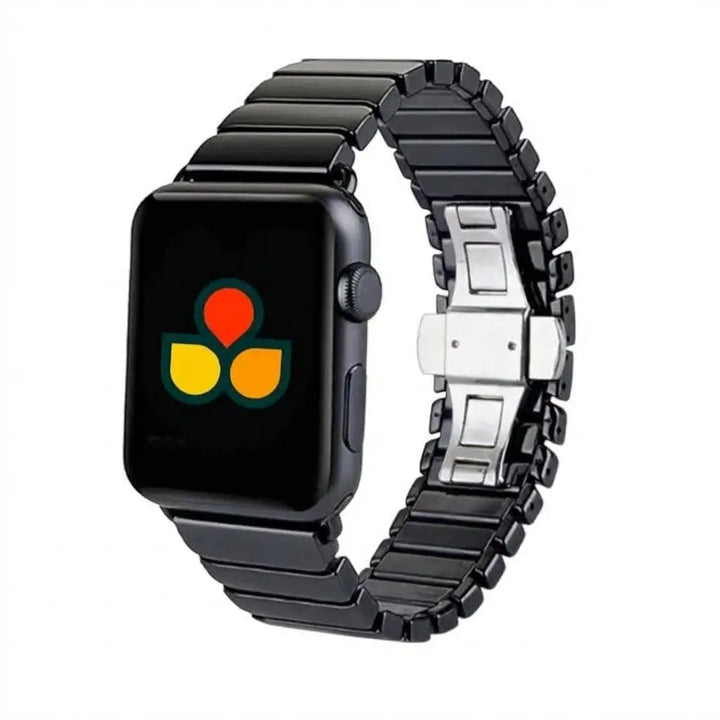 Luxe Ceramic Strap  anhem.myshopify.com  Black / 44/45/46/49MM (Large Watch)