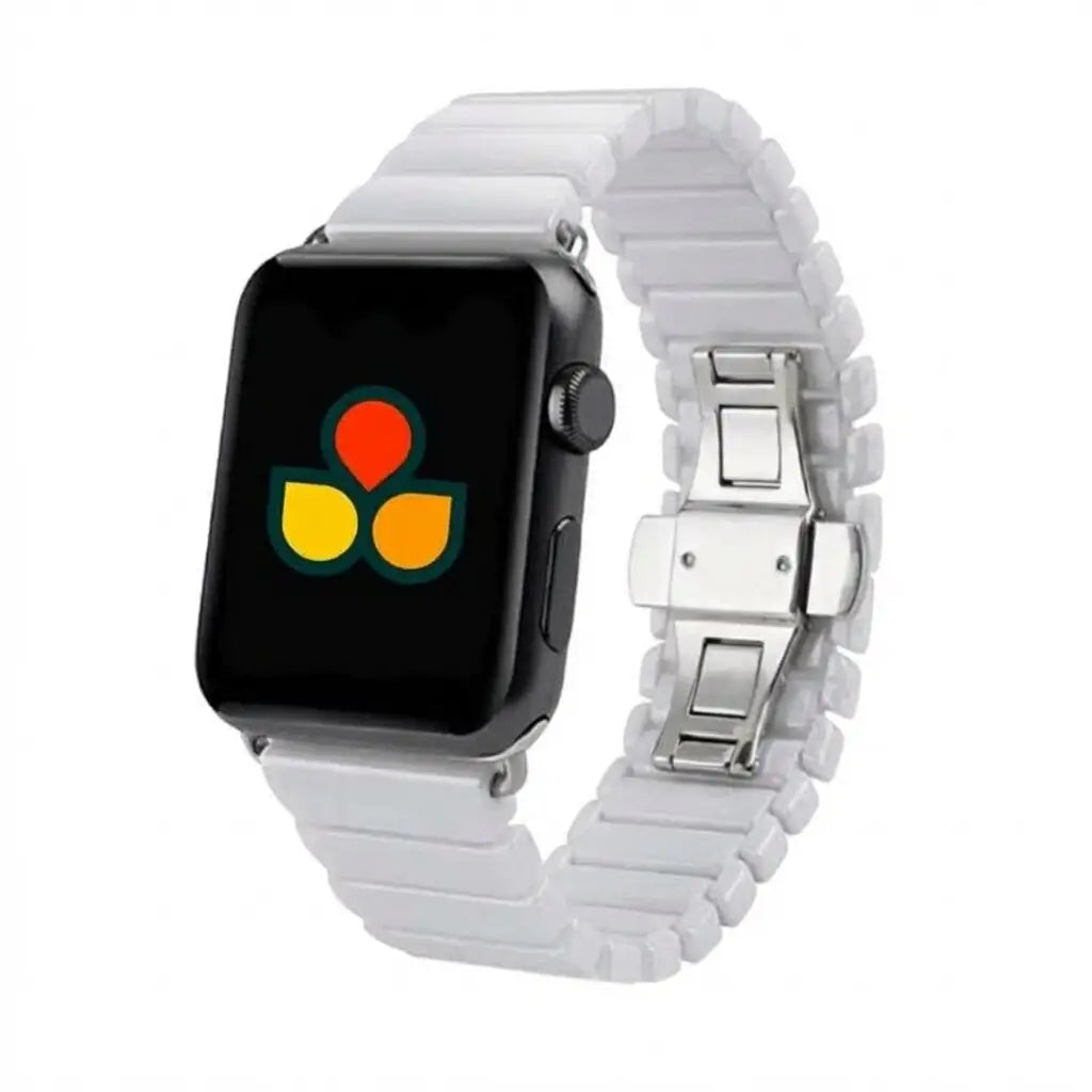 Luxe Ceramic Strap  anhem.myshopify.com  White / 44/45/46/49MM (Large Watch)