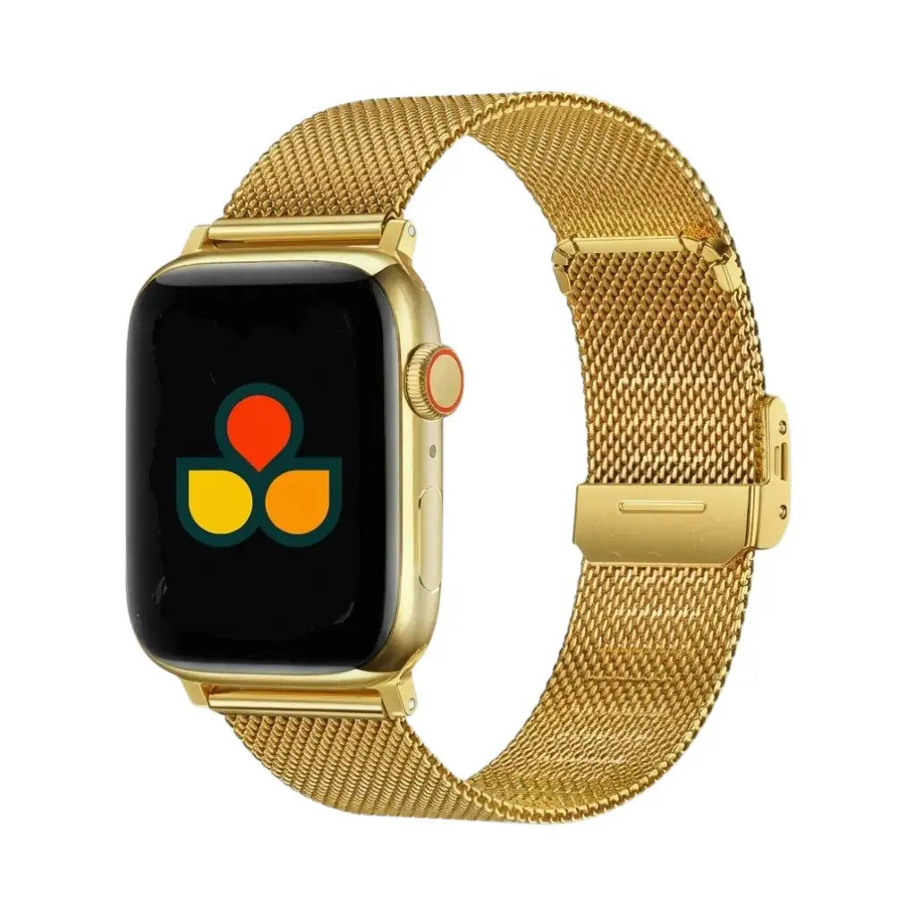 Milan Steel Strap  anhem.myshopify.com  Gold / 44/45/46/49MM (Large Watch)