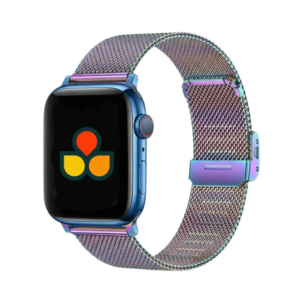 Milan Steel Strap  anhem.myshopify.com  Iridescent / 44/45/46/49MM (Large Watch)