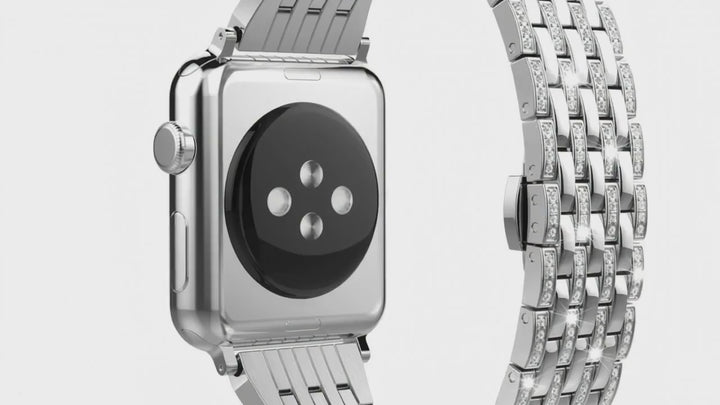 Crystal Steel Strap