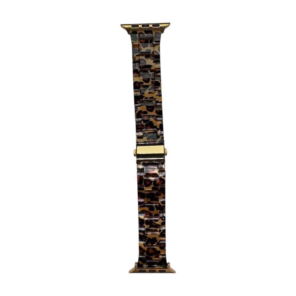 Amber Resin Tortoise Shell Apple Watch Band | Lightweight Strap - Anhem