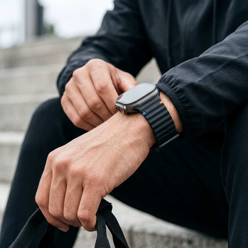 Ridge Silicone Strap - Apple Watch Band - Anhem