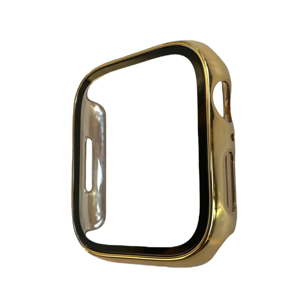 Chic and shiny Anhem case for Apple Watch, featuring a stylish look and a built-in screen protector for robust safety.  Gloss Guard Case Cover  anhem.myshopify.com