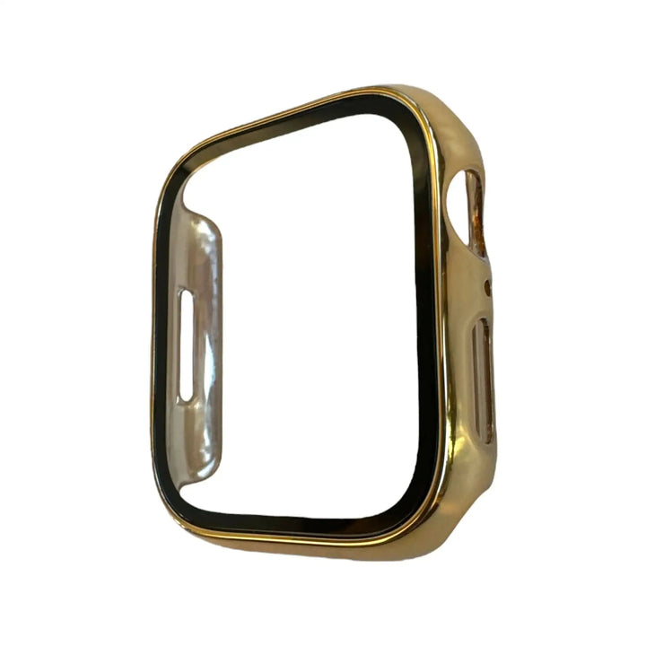 Chic and shiny Anhem case for Apple Watch, featuring a stylish look and a built-in screen protector for robust safety.  Gloss Guard Case Cover  anhem.myshopify.com