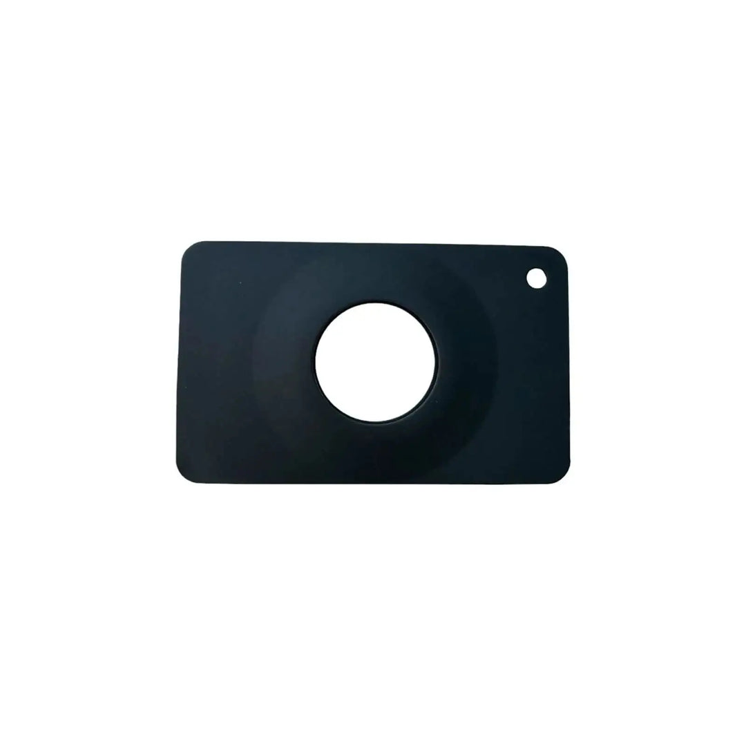 Anhem Slim Wallet Insert Holder For Tag, displaying a minimalist design with a circular cutout for AirTag, ideal for wallet organization.  Slim Wallet Insert Holder For Tag  anhem.myshopify.com