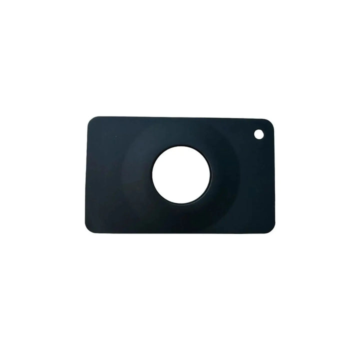 Anhem Slim Wallet Insert Holder For Tag, displaying a minimalist design with a circular cutout for AirTag, ideal for wallet organization.  Slim Wallet Insert Holder For Tag  anhem.myshopify.com