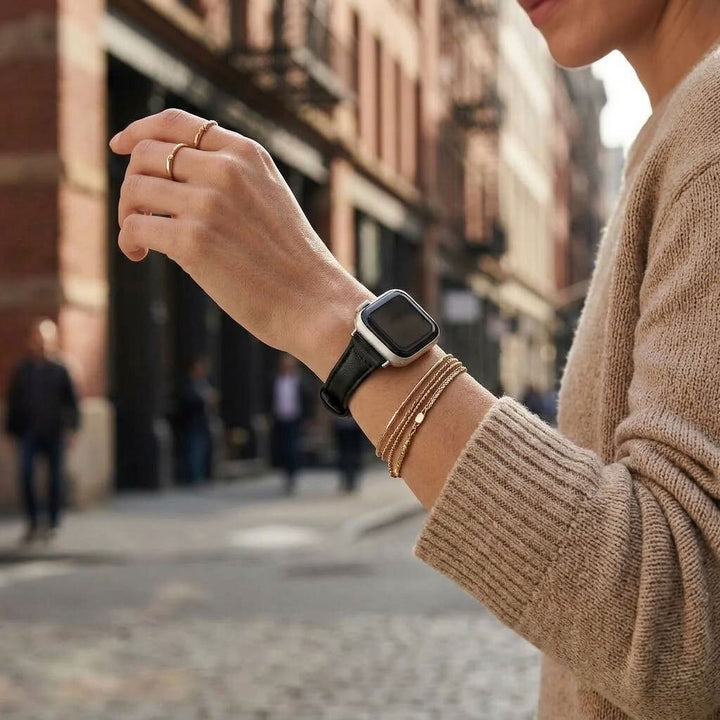 Slim Leather Strap - Apple Watch Band - Anhem