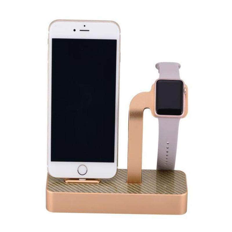 Anhem Apple watch accessories Gold Aluminum Apple Watch Charging Stand