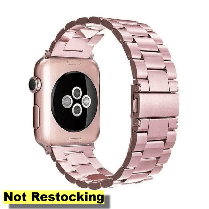 Anhem Apple watch accessories 49mm / 45mm / 44mm / 42mm / Rose Pink Classic Apple Watch Band Stainless Steel