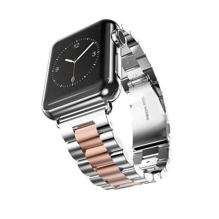 Anhem Apple watch accessories Silver/Rose Gold / 38mm OPEN BOX - Two-Toned Stainless Steel Apple Watch Band