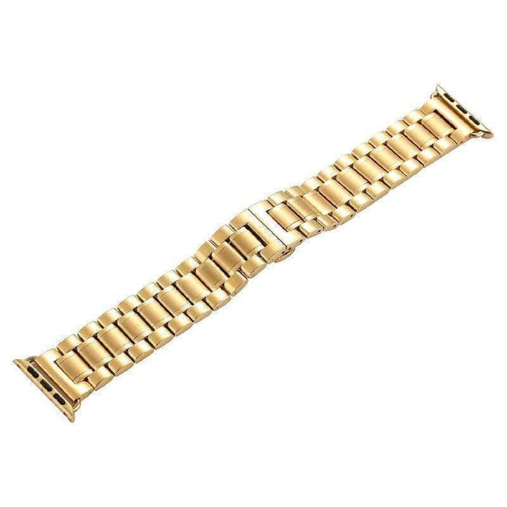 Anhem Apple watch accessories 42mm - 44mm / Gold Polished Apple Watch Band Stainless Steel