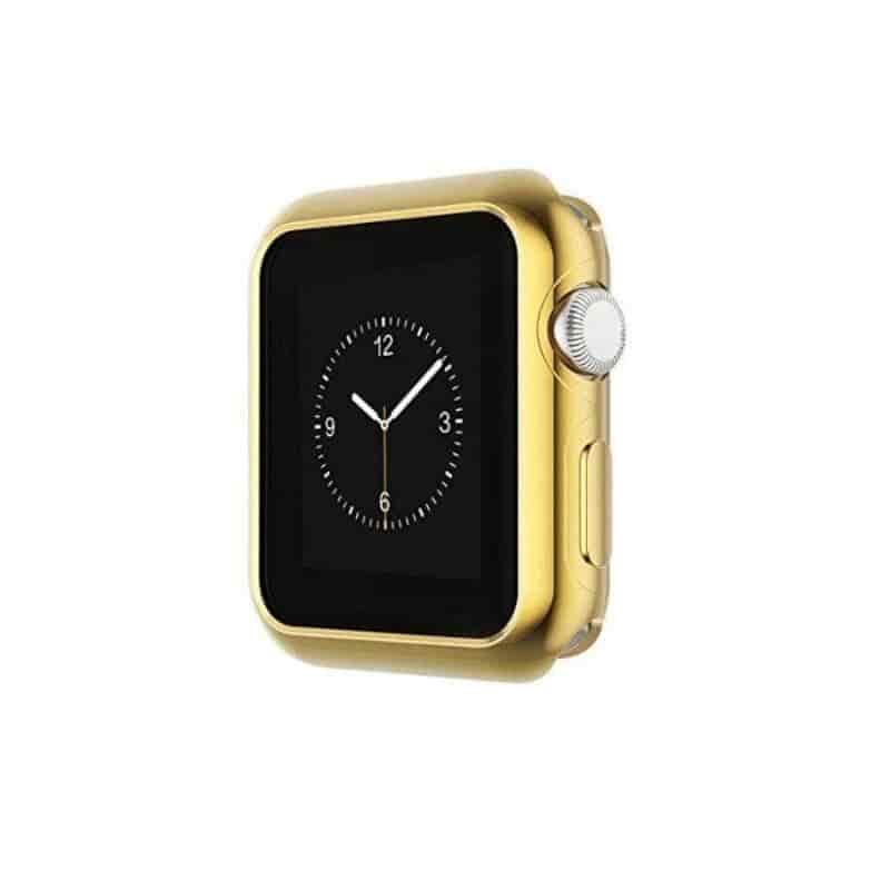 Anhem Apple watch accessories 42mm / Gold Protective Apple Watch TPU Case Cover