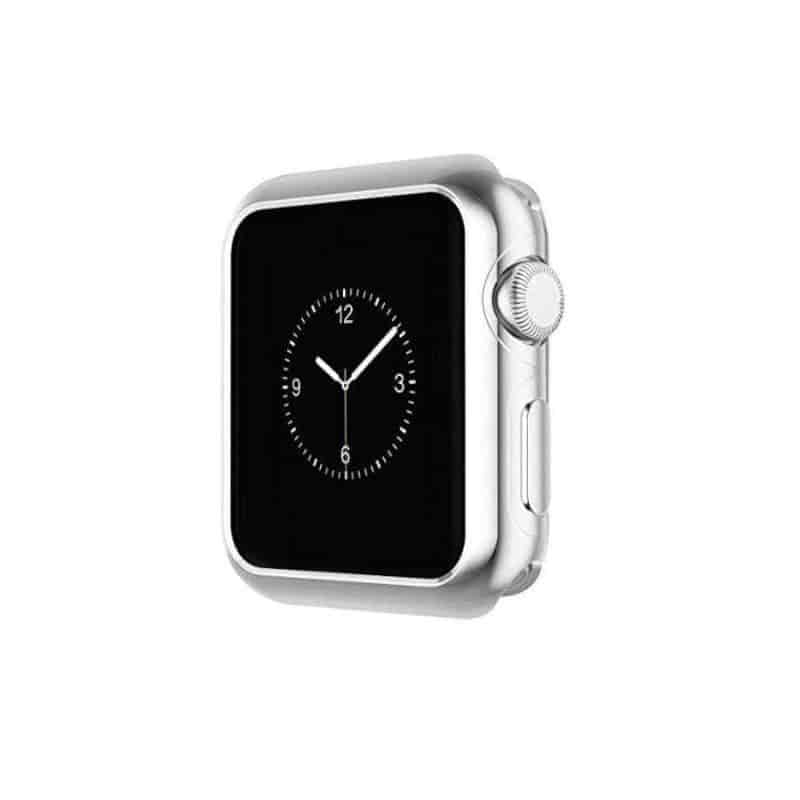 Anhem Apple watch accessories 42mm / Silver Protective Apple Watch TPU Case Cover
