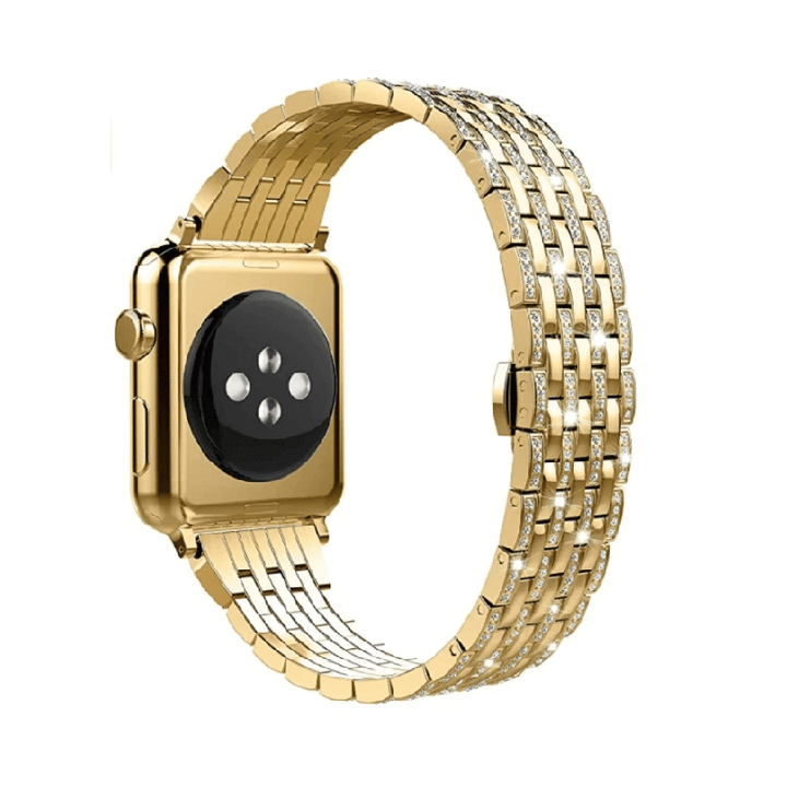 Anhem Apple watch accessories 38mm / 40mm / Gold Rhinestone Apple Watch Bling Band