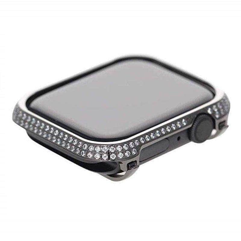 Anhem Apple watch accessories Black / 38mm Rhinestone Apple Watch Bling Case