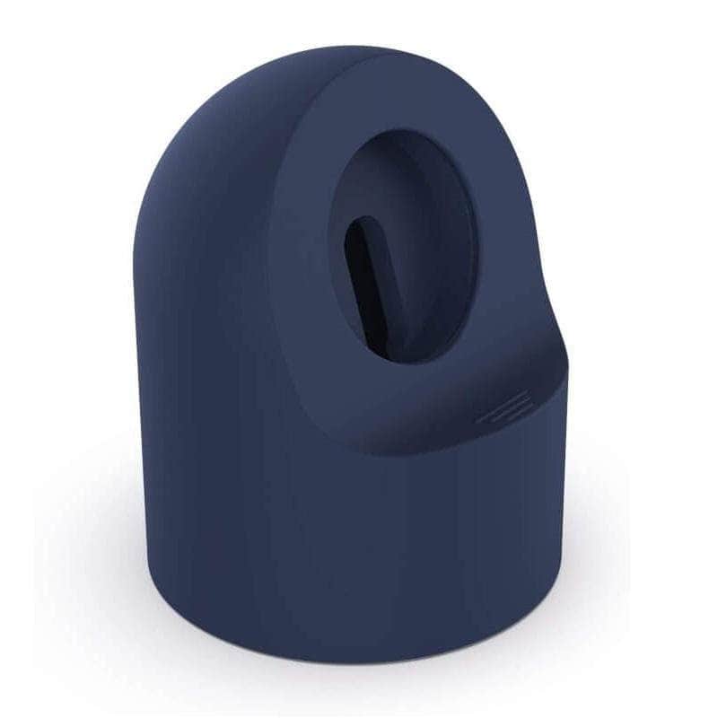 Anhem Apple watch accessories Midnight Blue Silicone Apple Watch Charging Stand